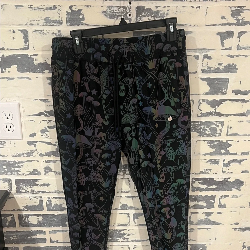Reflective Mushroom Patterned Jacket and Pants Set - Picture 6 of 7